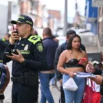 Con un despliegue de más de 400 uniformados, las autoridades realizaron una intervención integral en el sector del 7 de Agosto, en Bogotá - Foto: Cortesía