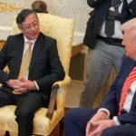 Gustavo Petro y Donald Trump se reunieron en la Casa Blanca para tratar temas de narcotráfico, situación de Venezuela y cooperación bilateral - Foto: @infopresidencia