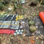 Operación militar en Guaviare contra disidencias de Iván Mordisco deja capturas, menores recuperados, incautación de armas y hallazgo de “balones bomba” - Foto: Cortesía