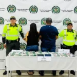 Capturan a exconcejal de Montelíbano con más de $434 millones en efectivo en Córdoba, en medio de investigaciones por presunta compra de votos para las elecciones al Congreso - Foto: @PoliciaColombia