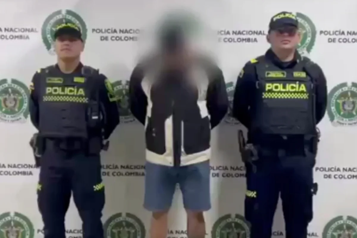 Capturan en Bogotá a alias ‘Choco’, presunto integrante de ‘Los Pepes’ y señalado por homicidios en Atlántico y la capital - Foto: Captura de video