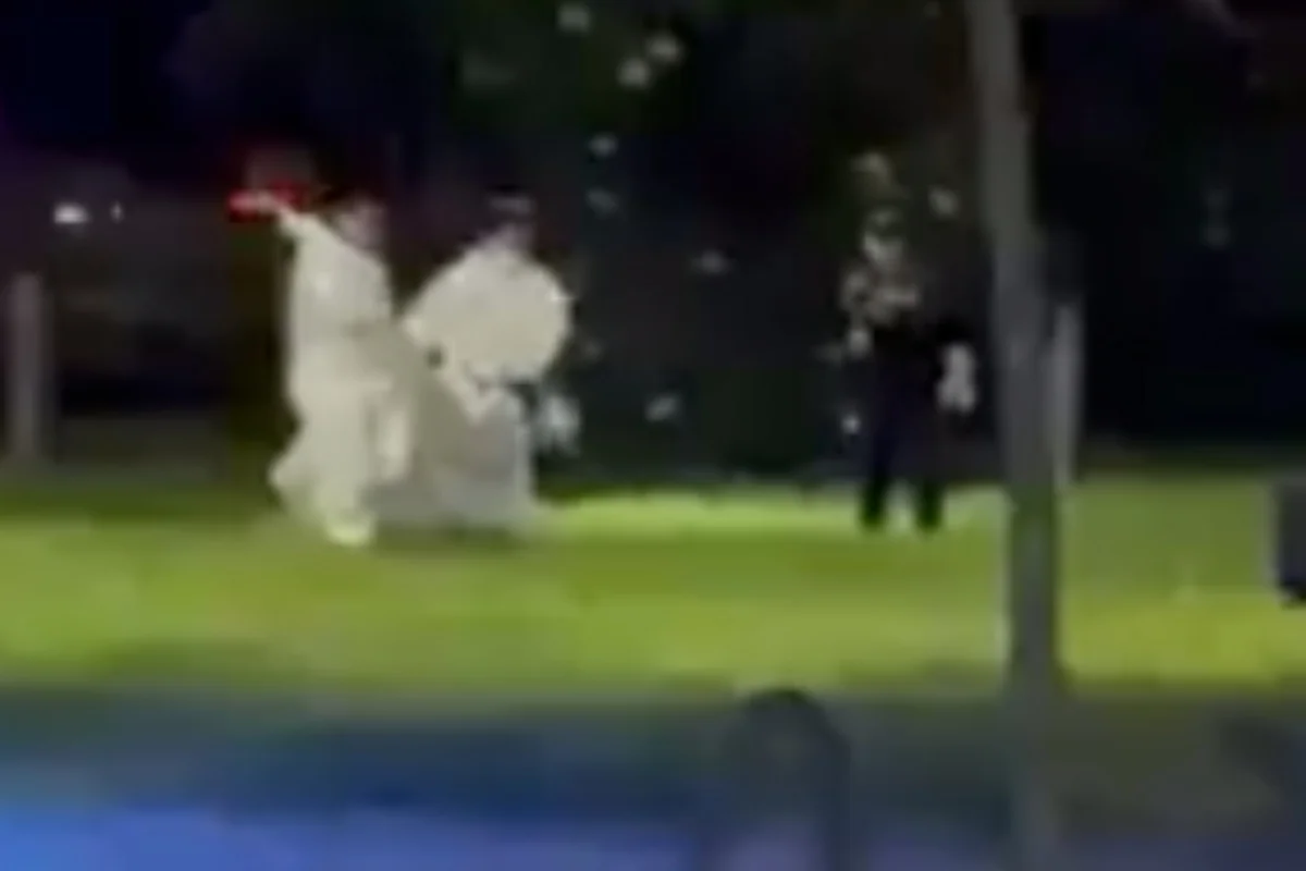 Hallan maleta con restos humanos en Fontibón, Bogotá. La Policía y la Fiscalía investigan el caso ocurrido en la avenida Ciudad de Cali con avenida Esperanza - Foto: Captura de video