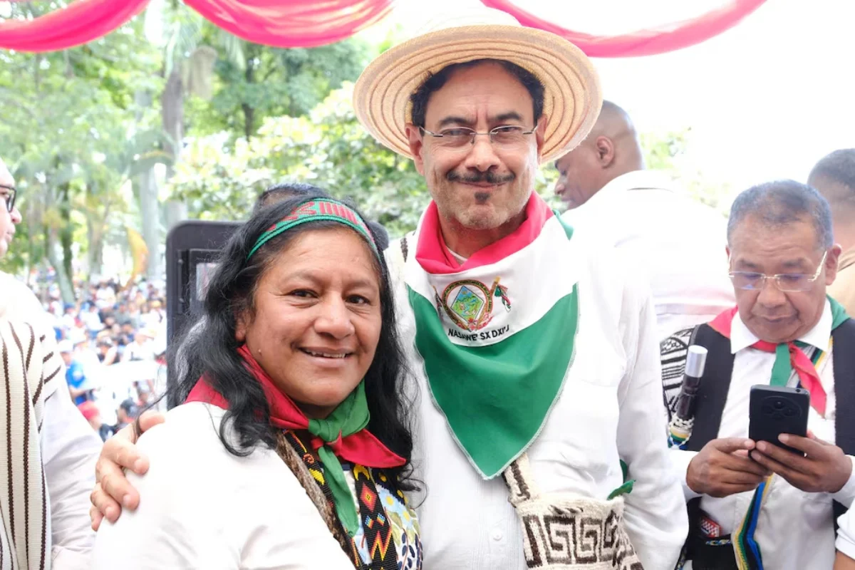 El candidato presidencial Iván Cepeda anunció que la senadora indígena Aida Quilcué será su fórmula vicepresidencial por el Pacto Histórico - Foto: Redes sociales