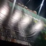 La sede política de la representante Katherine Miranda fue vandalizada en Chapinero, Bogotá, en la antesala de las elecciones legislativas 2026 - Foto: Captura de video